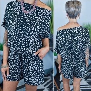 SOL R.H.R. Leopard Romper